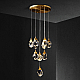 Подвесной светильник Delight Collection Crystal rock MD-020B-11 gold
