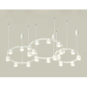 Комплект подвесного светильника Ambrella Light Techno Ring XR92082200 (A9208x3, C9241, C9236, C9231, N8444)