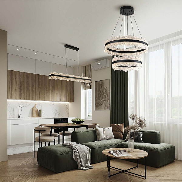 Подвесной светильник Modestyle MS.9525.1200 BK