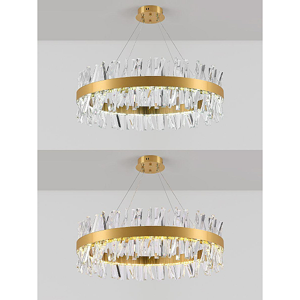 Подвесной светодиодный светильник Natali Kovaltseva Smart Нимбы Innovation Style 83049
