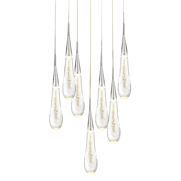 Подвесной светильник Delight Collection DD20591-7 chrome