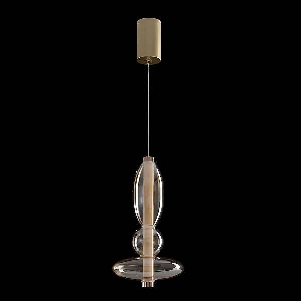 Подвесной светодиодный светильник Crystal Lux Quasar SP10W Led Amber