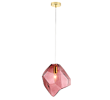 Подвесной светильник Crystal Lux NUESTRO SP1 GOLD/PINK