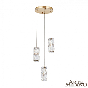 Подвесной светильник Arte Milano Venezia 310111/D300/3 GD