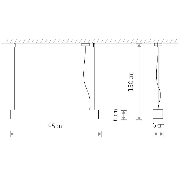 Подвесной светильник Nowodvorski Soft Led 90x6 7547