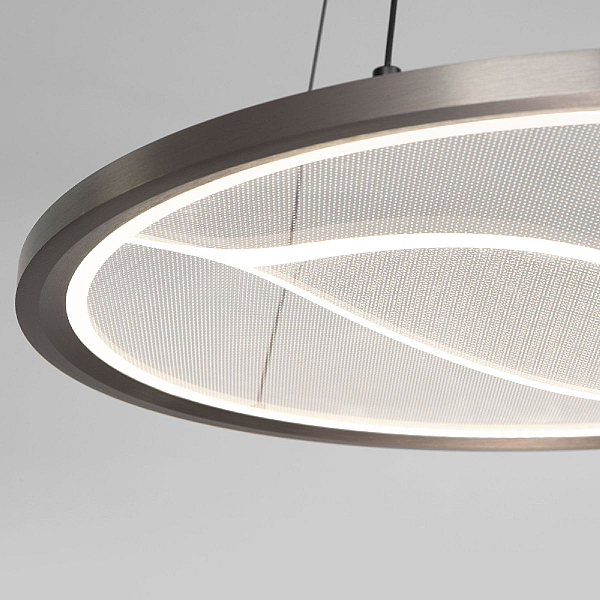 Подвесной светильник Eurosvet Occhio 40026/1 LED серый a069308