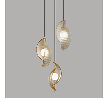 Подвесной светильник Delight Collection MD24030035-3A brass/amber