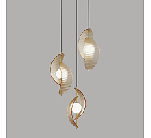 Подвесной светильник Delight Collection MD24030035-3A brass/amber