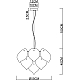 Подвесная люстра Arte Lamp Palmer A5695SP-5WH