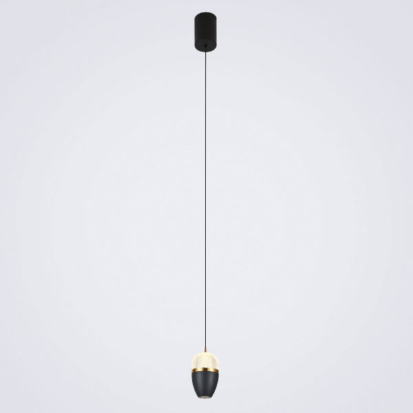 Подвесной светильник LED4U L8754-1 GR Подвесной светильник LED4U L8754-1 GR