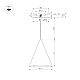 Подвесной светильник Arlight SP-MAKOTO-R350-14W Warm3000 054160