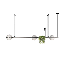 Подвесная люстра Loft IT Jardin 10121/C Dark grey