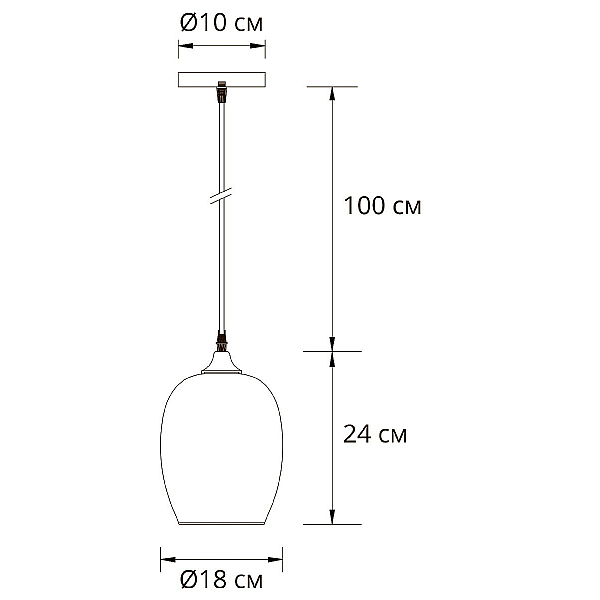 Подвесной светильник Arte Lamp Propus A4344SP-1PB