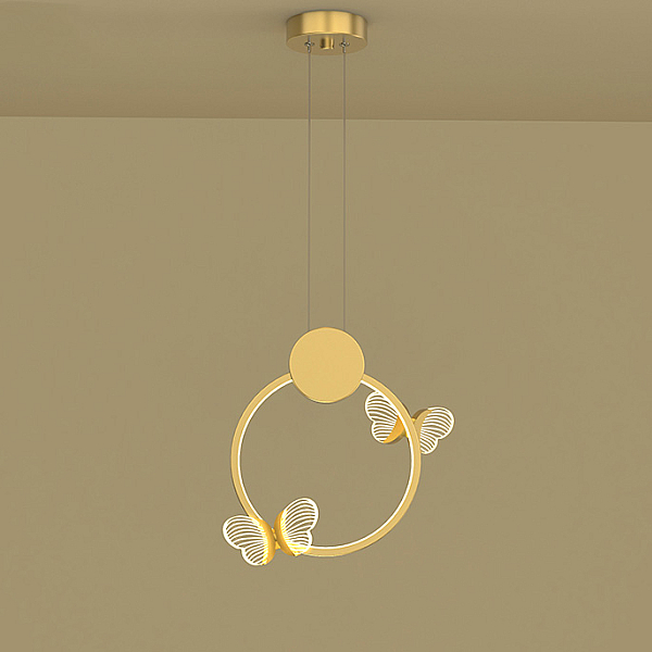 Подвесной светильник Imperium Loft Babetta Geometry C Brass 3000К 212870-23