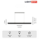 Светильник подвесной Lightera Bermeho LE104L-120BB WIFI