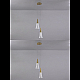 Подвесной светильник Natali Kovaltseva Triangle LED LAMPS 81117/2C