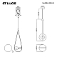 Подвесной светильник ST Luce Moonbag SL2002.403.01