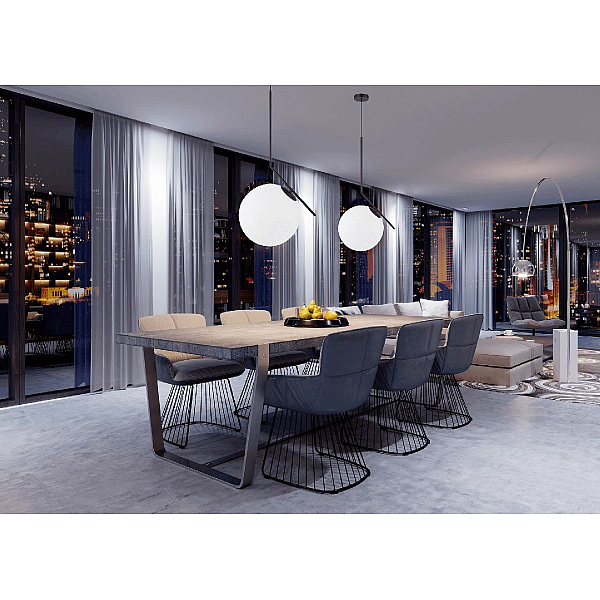 Подвесной светильник Lumina Deco Sorento LDP 1215-300 WT+BK