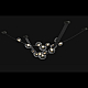 Подвесной светодный светильник Crystal Lux Bosque SP7 L3000 Black/Transparent