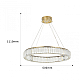 Подвесной светильник Arte Milano AM 2728B.D600.LED G