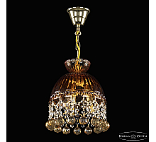 Подвесной светильник Bohemia Ivele Crystal 5478/22 G Amber/M-1G Balls K721