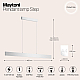 Подвесной светодиодный светильник Maytoni Step P010PL-L30W4K