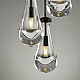 Подвесной светильник DeLight Collection Raindrop MT9093-1H black brushed gold