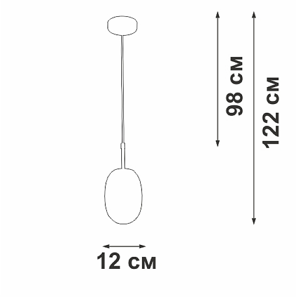 Потолочная люстра Vitaluce V28211-1/1S