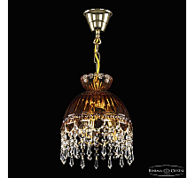 Подвесной светильник Bohemia Ivele Crystal 5478/22 G Amber/M-1G Drops