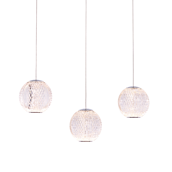Подвесной светильник Delight Collection MD20001012 MD20001012-3B chrome