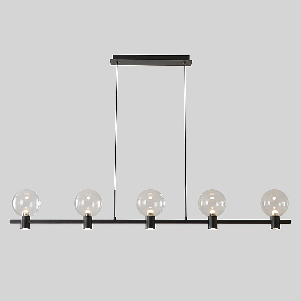 Светильник подвесной Crystal Lux DUET SP35W LED BLACK