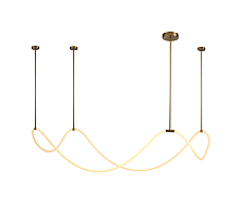 Подвесной светильник Delight Collection 10521P brass/white
