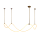 Подвесной светильник Delight Collection 10521P brass/white