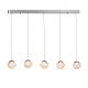 Подвесной светильник Delight Collection MD25030003-5B chrome/clear