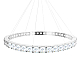 Подвесной светодиодный светильник Loft IT Tiffany 10204/1000 Chrome