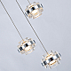 Подвесной светильник Delight Collection MD22030002 MD22030002-3A chrome/clear