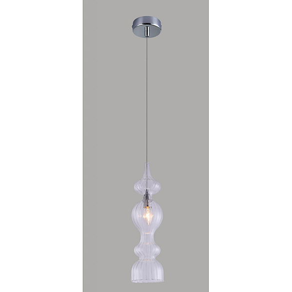 Подвесной светильник Crystal Lux Iris SP1 A Transparent