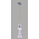 Подвесной светильник Crystal Lux Iris SP1 A Transparent