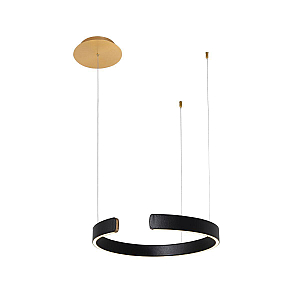 Подвесной светодиодный светильник Loft IT Ring 10025/400 Black