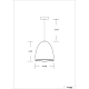 Подвесной светильник Arte Lamp Cento A7083SP-1BJ