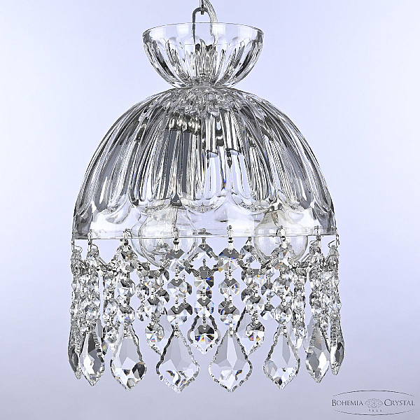 Подвесной светильник Bohemia Ivele Crystal 5478/22 Ni Clear/M-1H Leafs