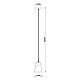 Подвесной светильник Arte Lamp Brussels A8030SP-1WH