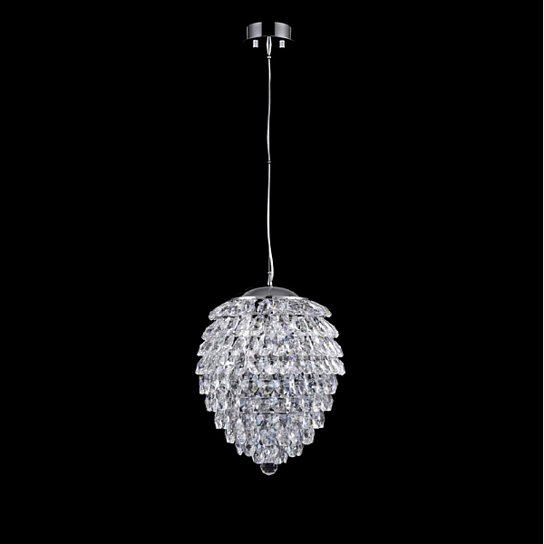 Подвесной светильник Crystal Lux Charme SP4 Chrome/Transparent