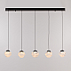 Подвесной светильник Delight Collection MD25030003-5B matt black/clear