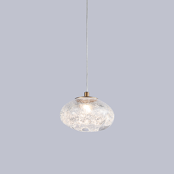 Подвесной светильник Delight Collection P98065-1S antique brass