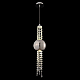 Подвесной светодиодный светильник Crystal Lux Navajo SP3W Led Chrome