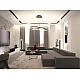 Подвесной светодиодный светильник Natali Kovaltseva Smart Нимбы High-Tech Led Lamps 82049