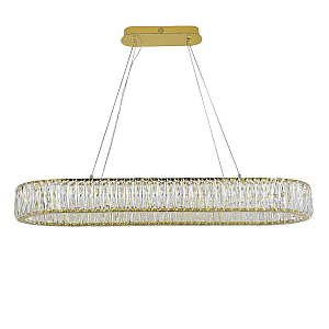 Подвесная люстра Newport 8240/90 oval gold М0067858
