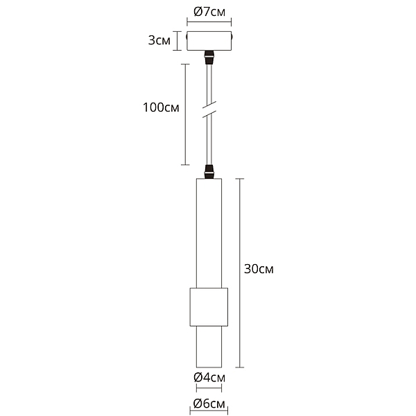 Подвесной светодиодный светильник Arte Lamp Sabik A2308SP-1BK