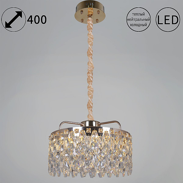 Подвесная люстра Reluce 28500-0.4-400 MX GD